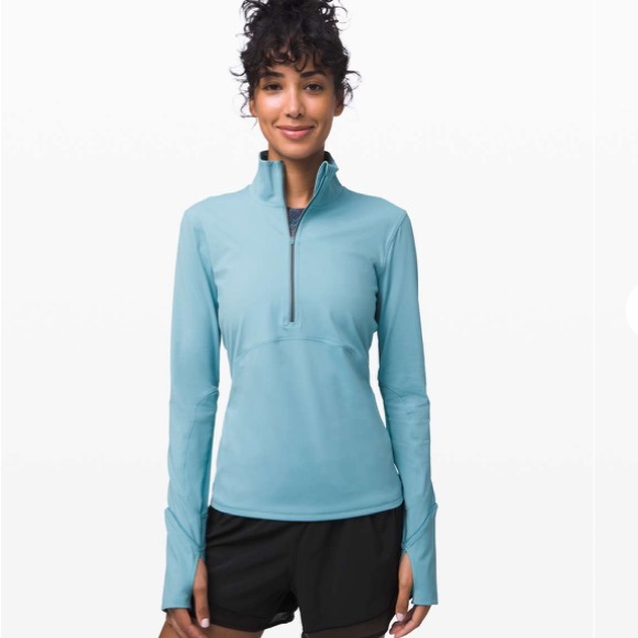 New: Lululemon New Route 1/2 Zip Long Sleeve Top. Size 6 - Picture 1 of 10